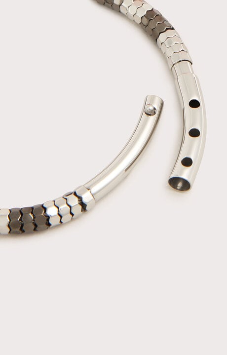 Bikkembergs Stainless Steel Men's Bracelet 4 Diamonds