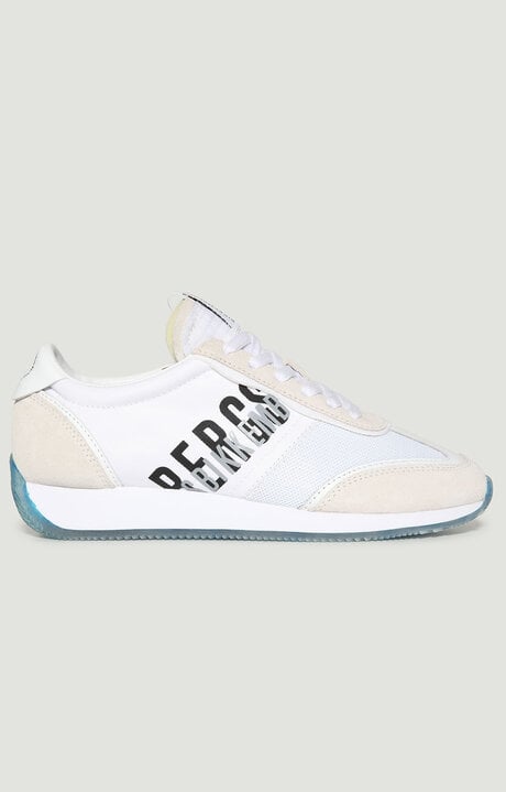 Bikkembergs White Women's Multi-material Sneakers Julie
