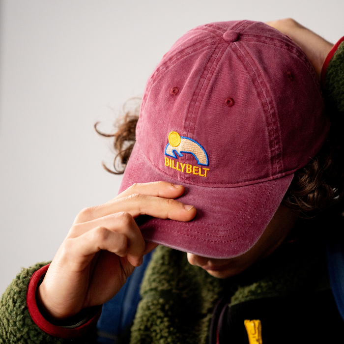 billybelt Casquette 100% coton bordeaux - BILLYBELT