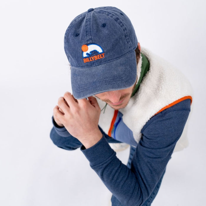 billybelt Casquette 100% coton marine - BILLYBELT