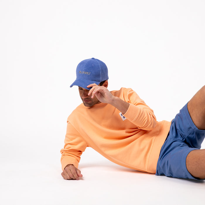 Billybelt Casquette Velours Bleu