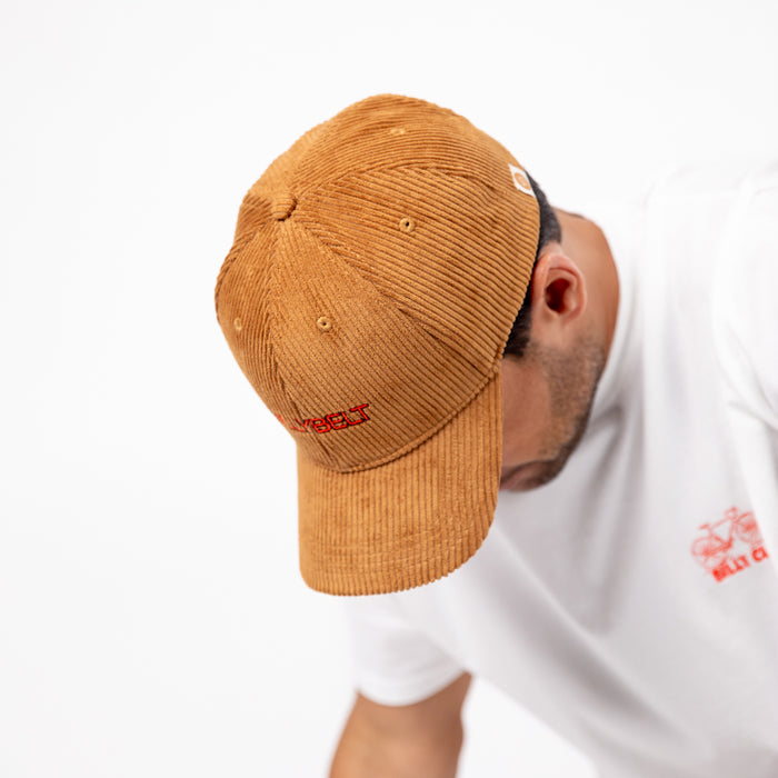 Billybelt Casquette Velours Marron