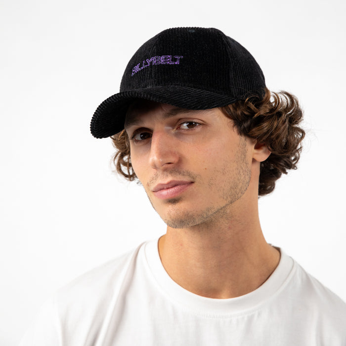 Billybelt Casquette Velours Noir