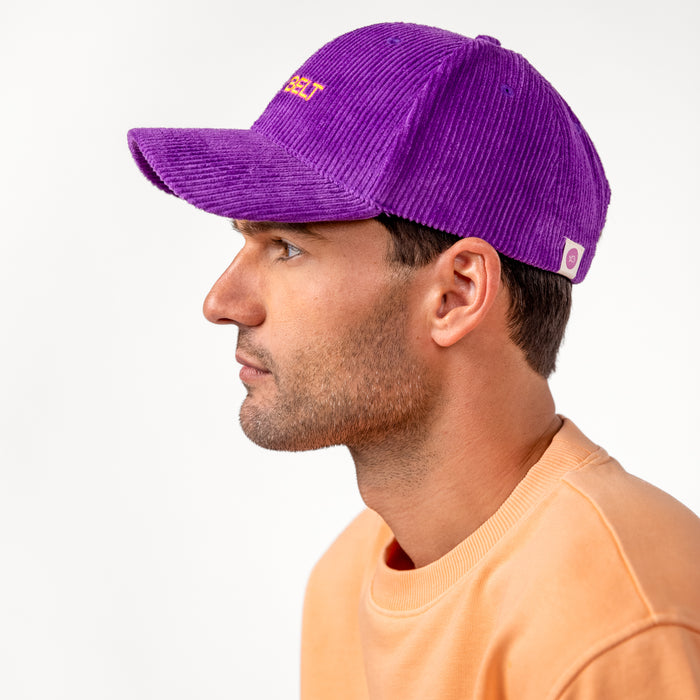 Billybelt Casquette Velours Violet