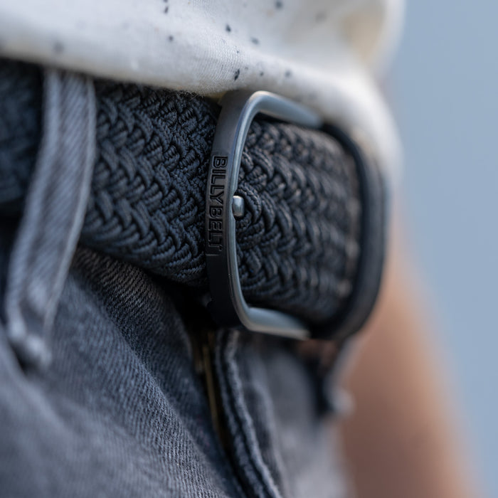 Billybelt Ceinture Tressée élastique All Black