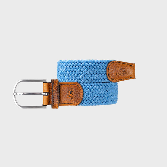 billybelt Ceinture tressée élastique Bleu alaska
