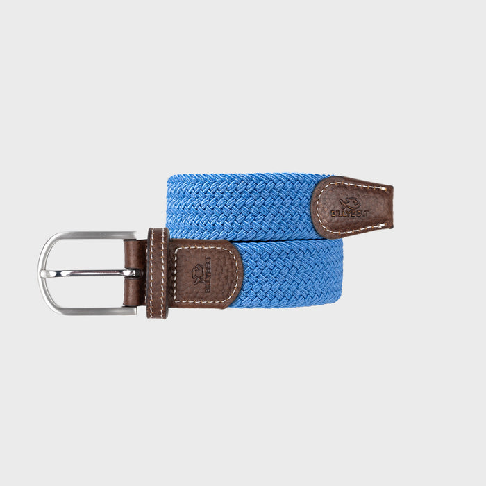 billybelt Ceinture tressée élastique Bleuet