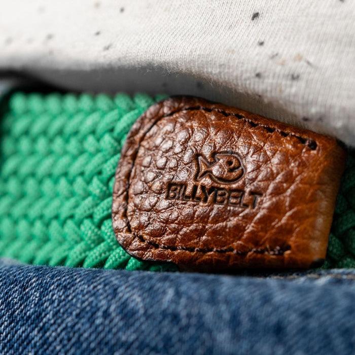 Billybelt Ceinture Tressée élastique Golf Green