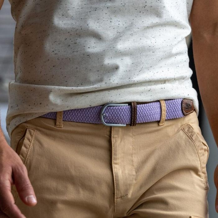 Billybelt Ceinture Tressée élastique Lavande