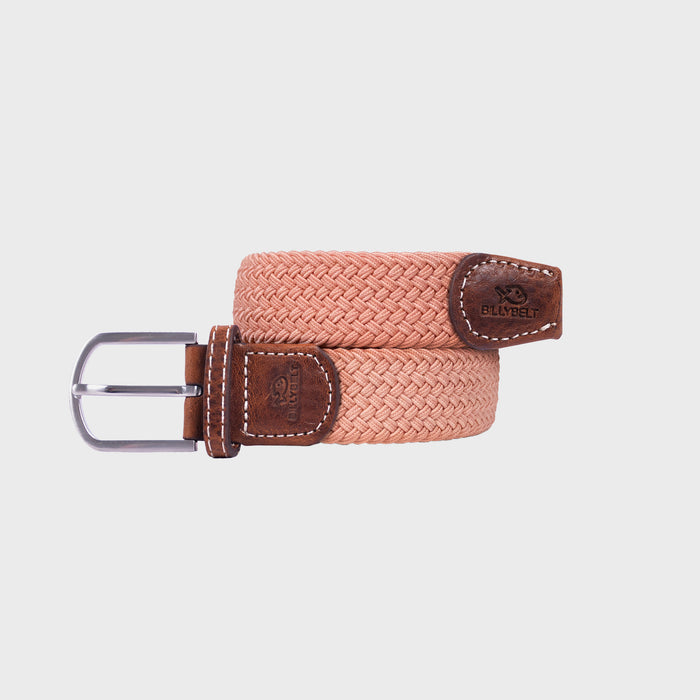 billybelt Ceinture tressée élastique Rose blush