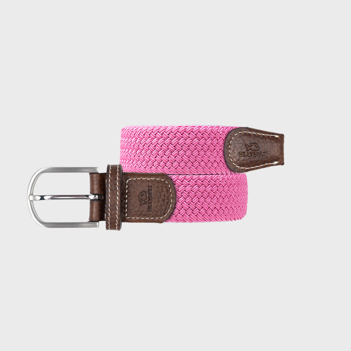 billybelt Ceinture tressée élastique Rose magenta