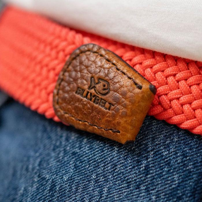 Billybelt Ceinture Tressée élastique Rose Pêche
