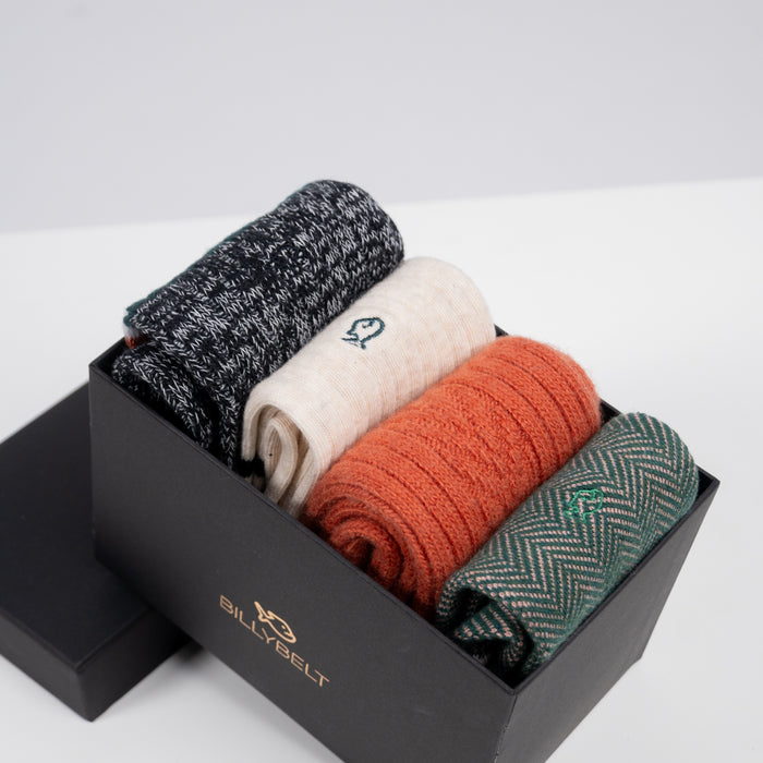 billybelt Coffret 4 chaussettes chaudes
