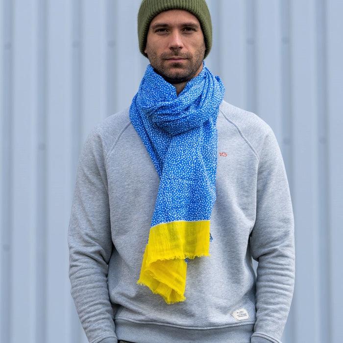 Billybelt Foulard 100% Coton Biologique Santorin