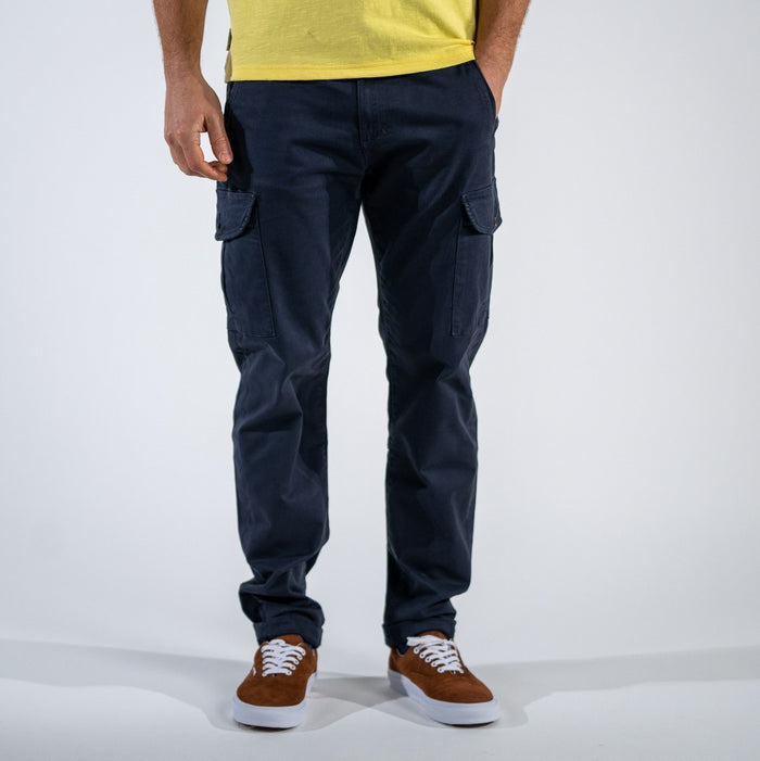 Billybelt Pantalon Cargo Bleu Marine - BILLYBELT