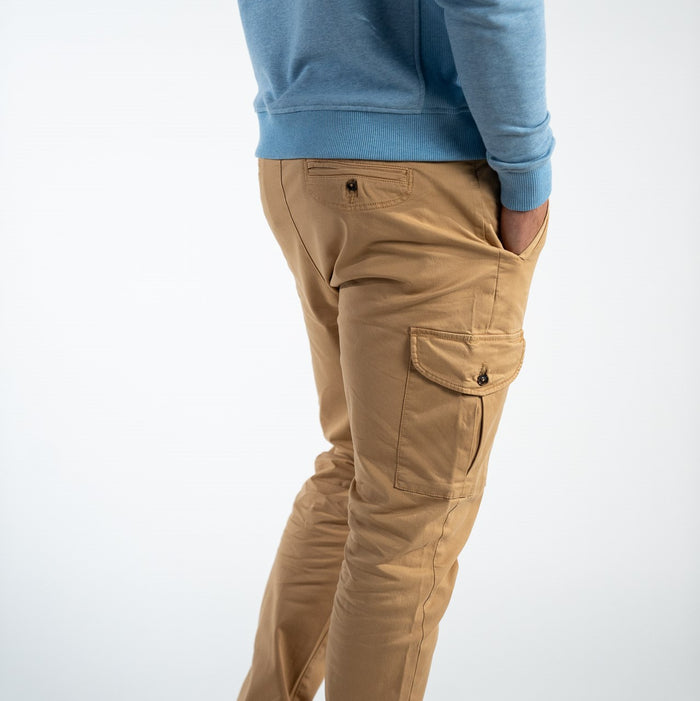 Billybelt Pantalon Cargo Taupe - BILLYBELT