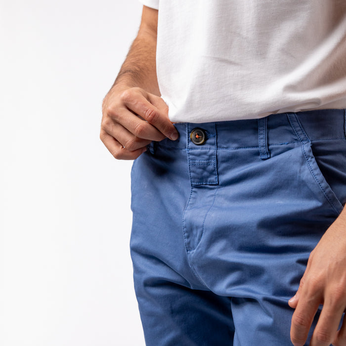 Billybelt Pantalon Chino Bleu Glacier - BILLYBELT