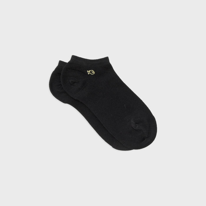 billybelt Socquettes en coton peigné Unies - Noir billybelt Socquettes en coton peigné Unies - Noir