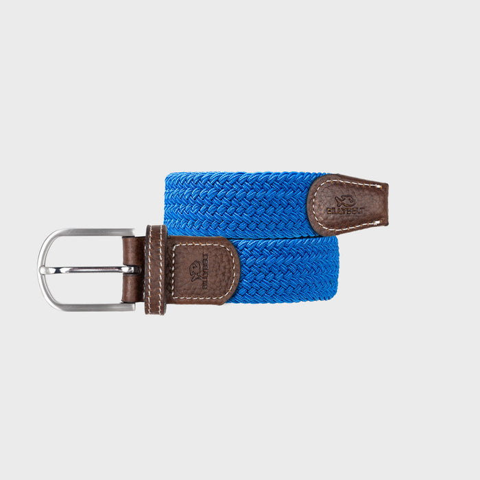 billybelt Ceinture tressée élastique Bleu électrique