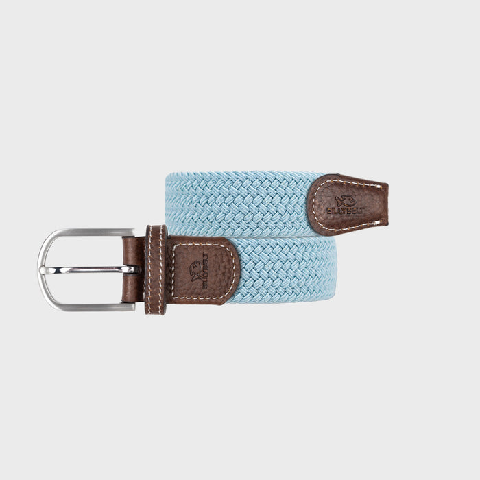 billybelt Ceinture tressée élastique Bleu nuage - BILLYBELT