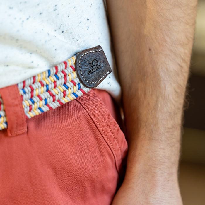 Billybelt Ceinture Tressee Elastique Coton Cire Bass - BILLYBELT