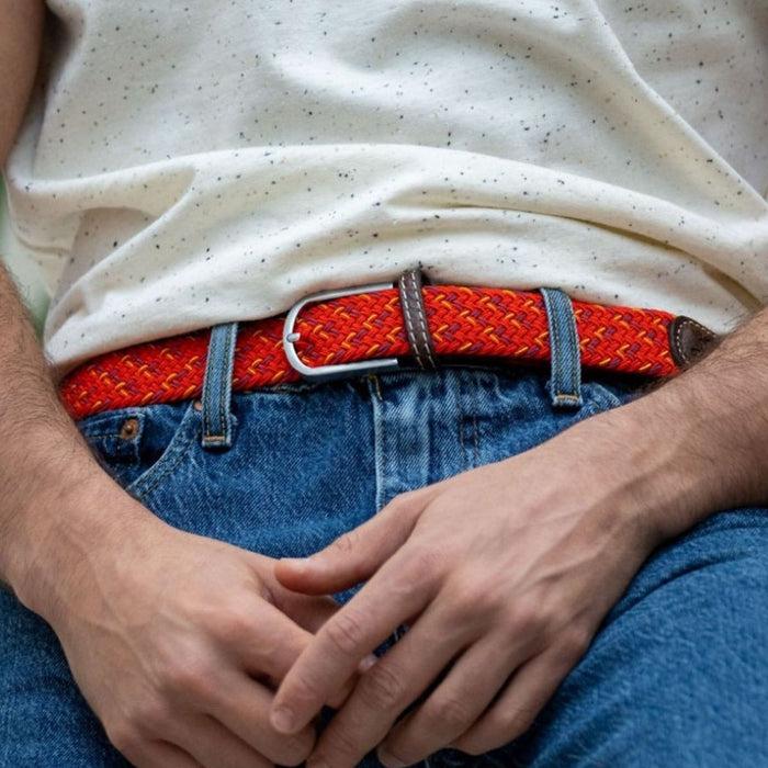 Billybelt Ceinture Tressee Elastique Fuego - BILLYBELT