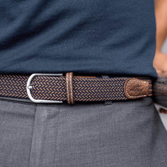 Billybelt Ceinture Tressee Elastique Havane - BILLYBELT