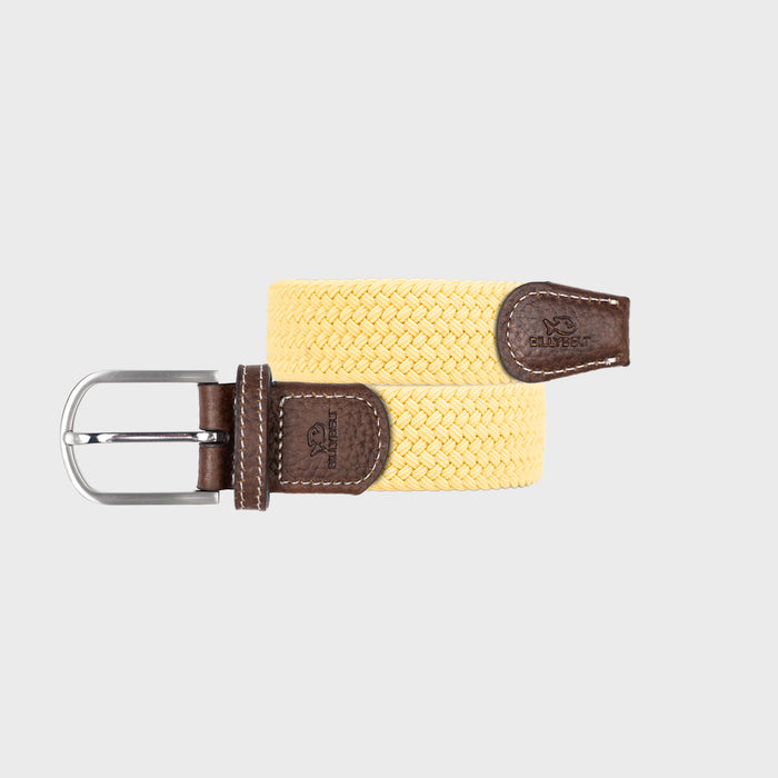 Billybelt Ceinture Tressée élastique Jaune Topaze - BILLYBELT