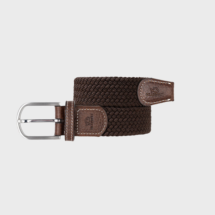 Billybelt Ceinture Tressee Elastique Marron Feuille - BILLYBELT