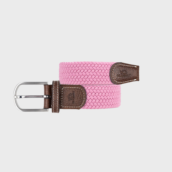 billybelt Ceinture tressée élastique Misty rose - BILLYBELT