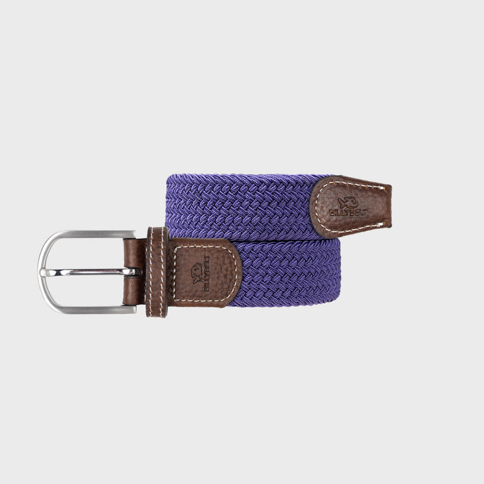 billybelt Ceinture tressee elastique violet astral - BILLYBELT