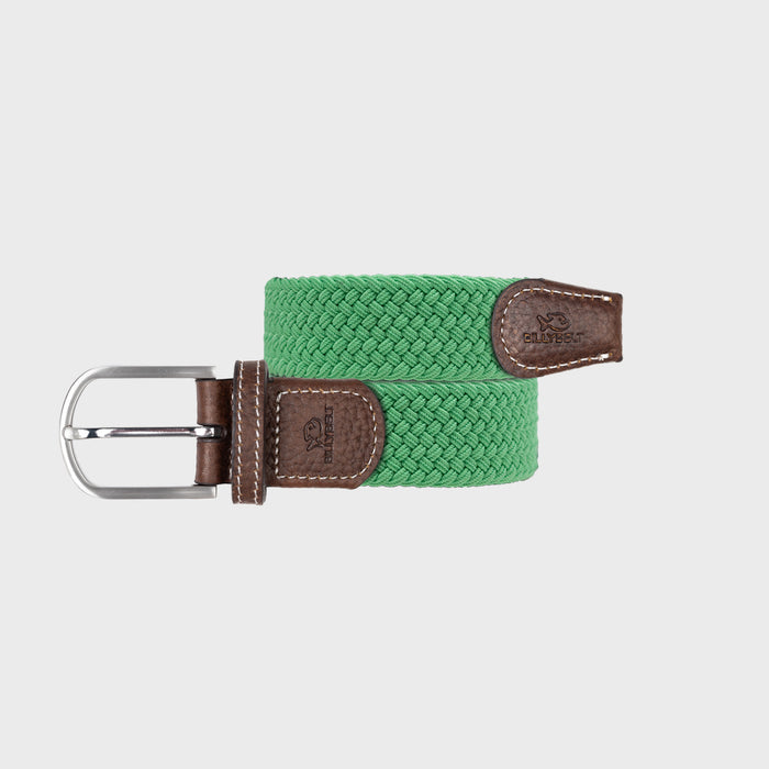 billybelt Ceinture vert menthe tressee elastique - BILLYBELT