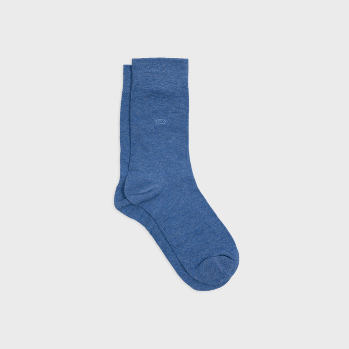 Billybelt Chaussettes En Bambou - Bleu Jean Chiné - BILLYBELT