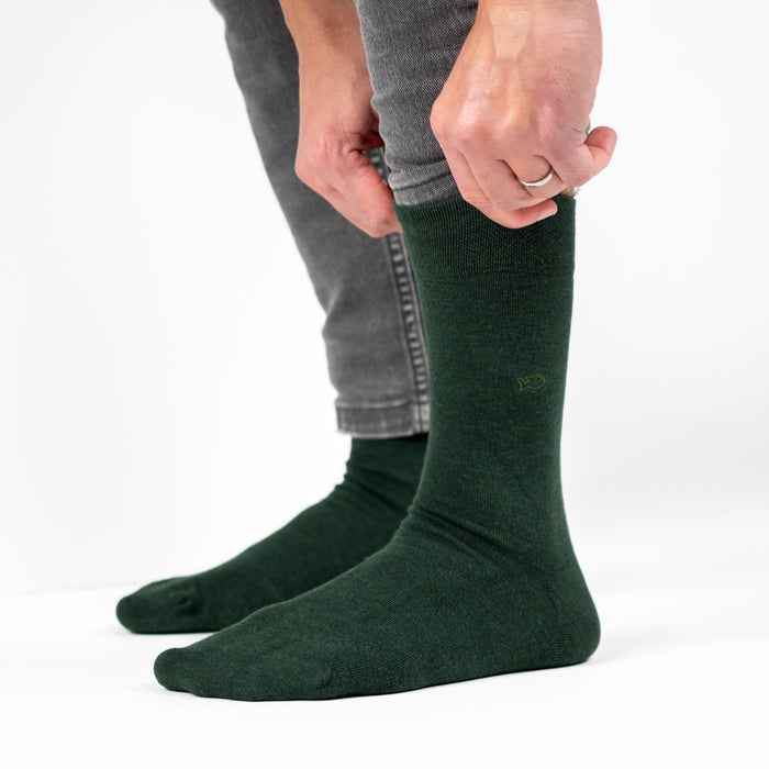 Billybelt Chaussettes En Bambou - Vert Foncé - BILLYBELT