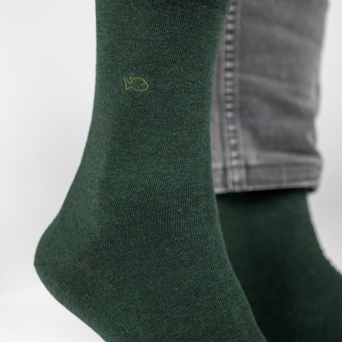 Billybelt Chaussettes En Bambou - Vert Foncé - BILLYBELT