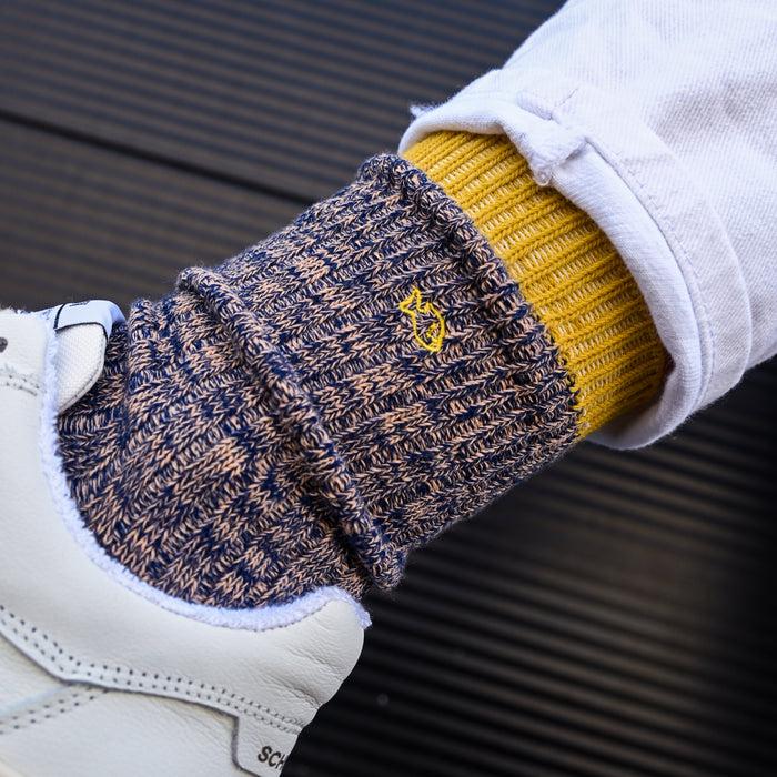 Billybelt Chaussettes En Coton Epais Club Camel Et Orange - BILLYBELT