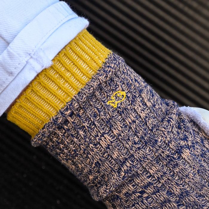 Billybelt Chaussettes En Coton Epais Club Camel Et Orange - BILLYBELT