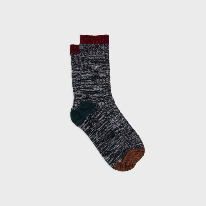 billybelt Chaussettes en coton epais club cendree - BILLYBELT