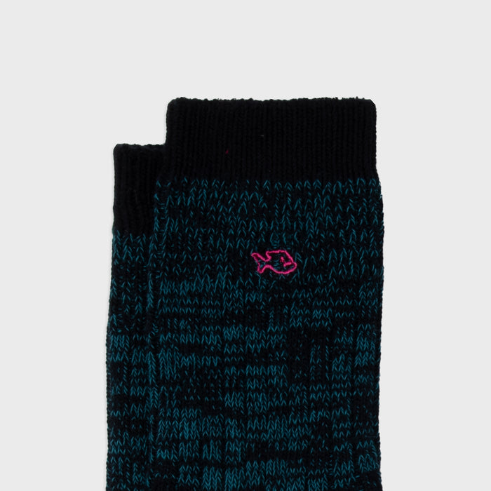 Billybelt Chaussettes En Coton Epais Club Vert Et Rose - BILLYBELT