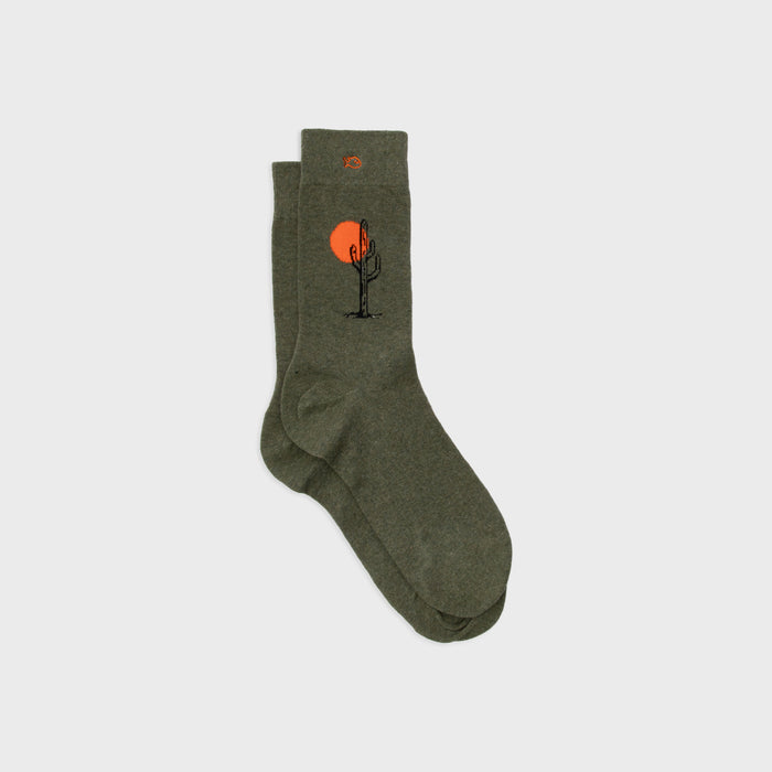 billybelt Chaussettes en coton peigne a motifs saguaro - BILLYBELT billybelt Chaussettes en coton peigne a motifs saguaro - BILLYBELT