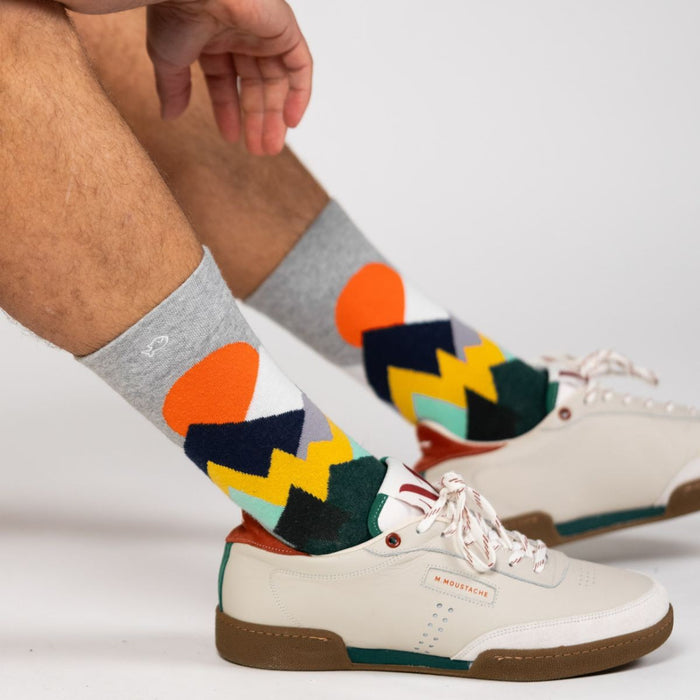Billybelt Chaussettes En Coton Peigne A Motifs Vinicunca - BILLYBELT