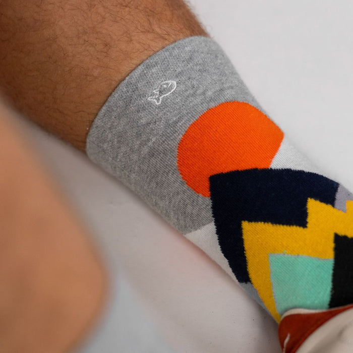 Billybelt Chaussettes En Coton Peigne A Motifs Vinicunca - BILLYBELT