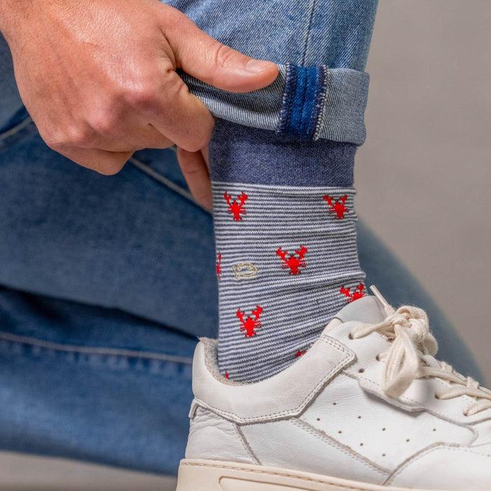 Billybelt Chaussettes En Coton Peigne Animaux Homard - BILLYBELT