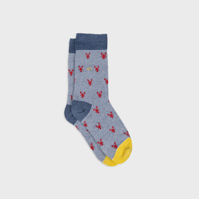billybelt Chaussettes en coton peigne animaux homard - BILLYBELT