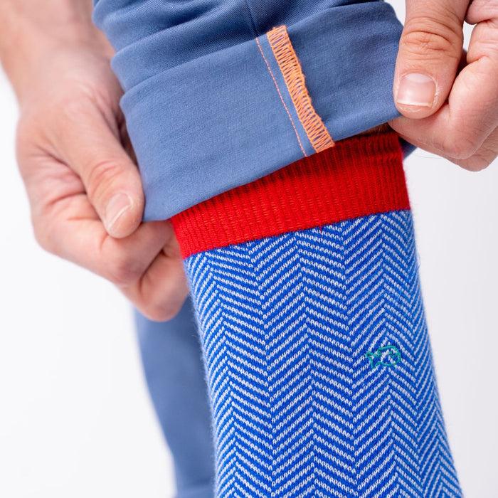 Billybelt Chaussettes En Coton Peigne Chevrons Danoise - BILLYBELT