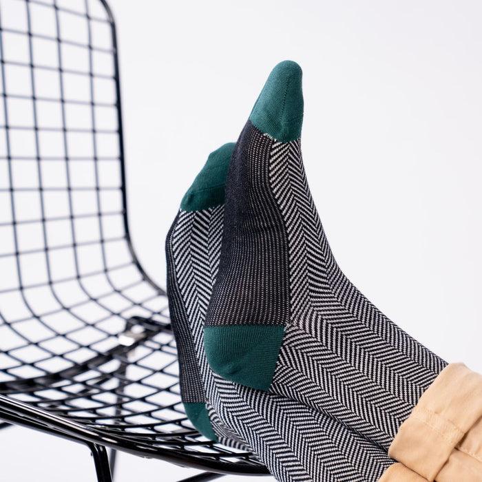 Billybelt Chaussettes En Coton Peigne Chevrons Sherwood - BILLYBELT