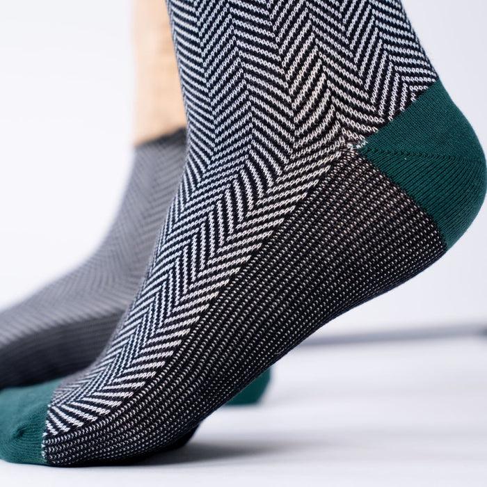 Billybelt Chaussettes En Coton Peigne Chevrons Sherwood - BILLYBELT