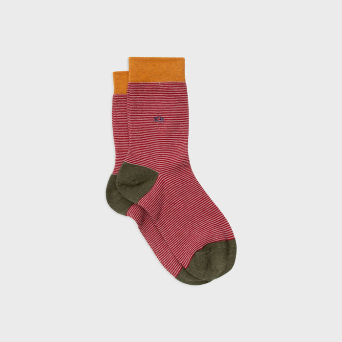 billybelt Chaussettes en coton peigne rayees kilimandjaro - BILLYBELT billybelt Chaussettes en coton peigne rayees kilimandjaro - BILLYBELT