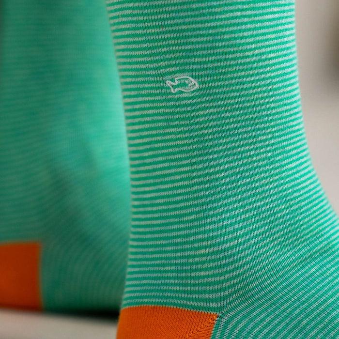 Billybelt Chaussettes En Coton Peigne Rayees Tutti Frutti - BILLYBELT