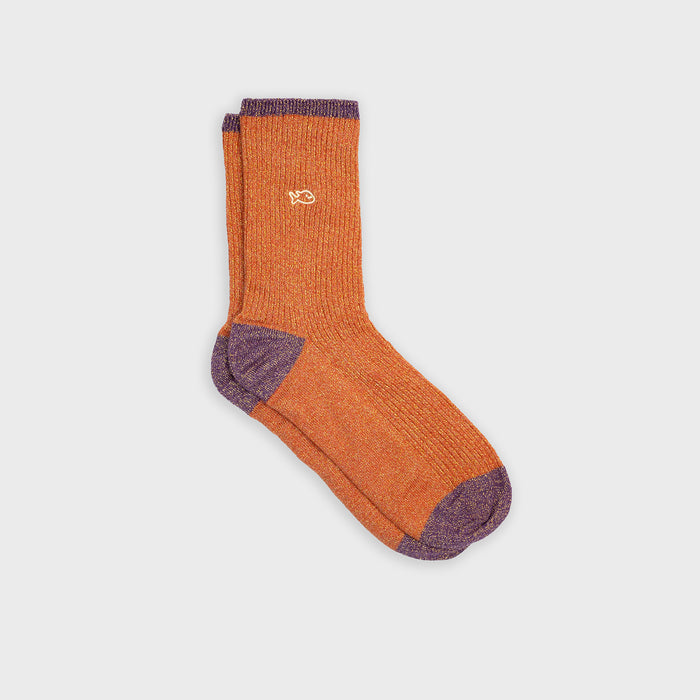 Billybelt Chaussettes En Coton Peigné Vintage - Brique